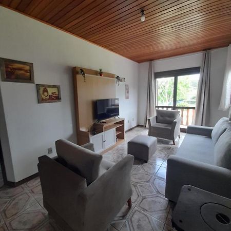 Apartamento Com Varanda Nos Quartos E Sala - Residencial Zanin Canela Bagian luar foto