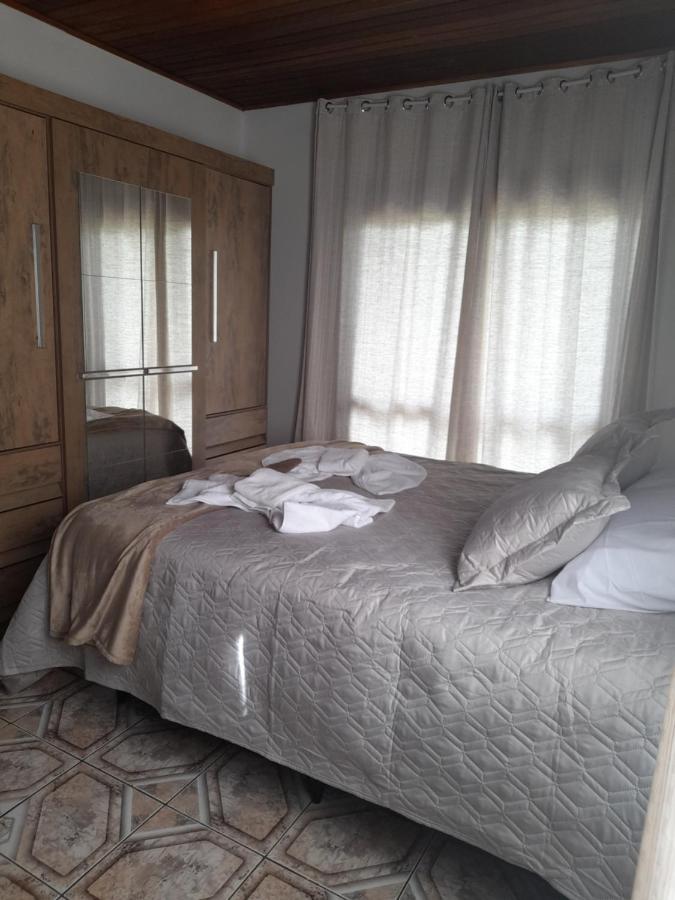 Apartamento Com Varanda Nos Quartos E Sala - Residencial Zanin Canela Bagian luar foto